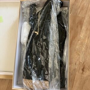 Black Michael Kors suede boots